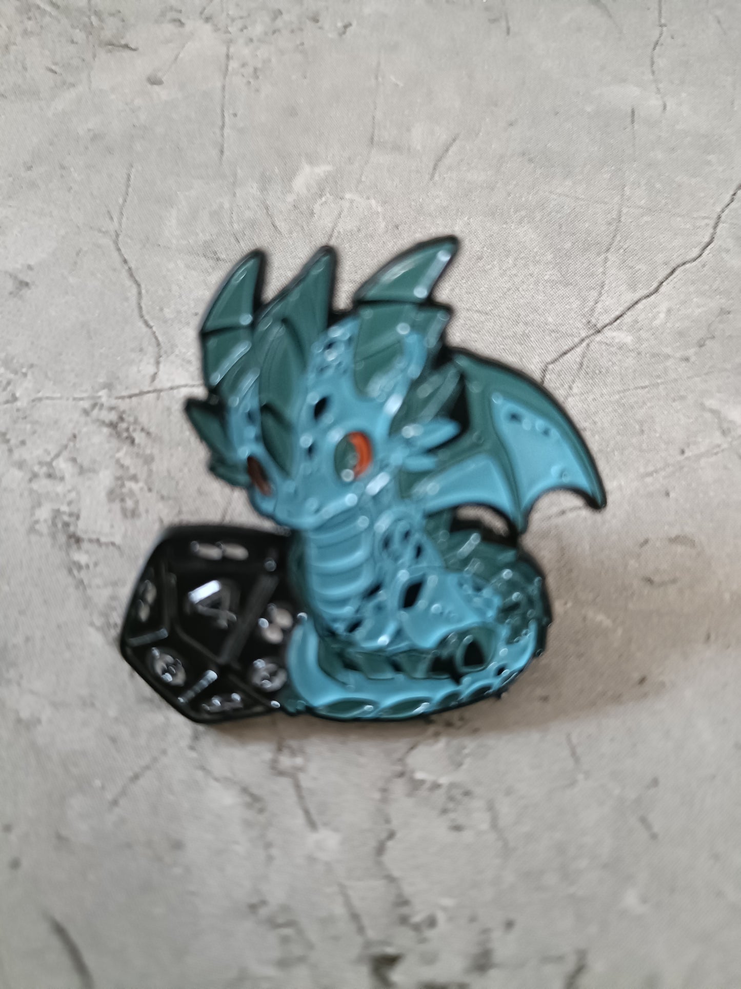 Blue Dragon Pin