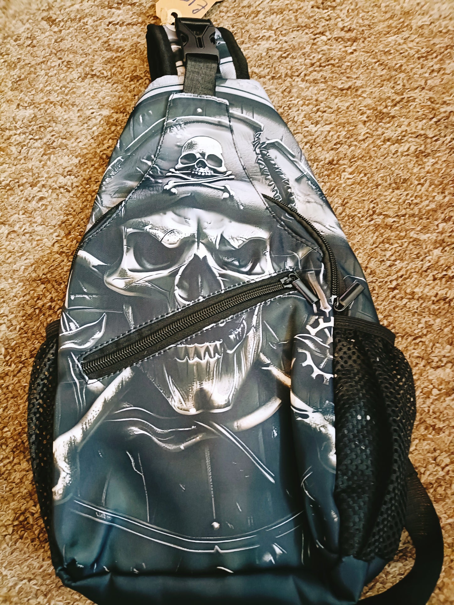 Biker Skull Backpack