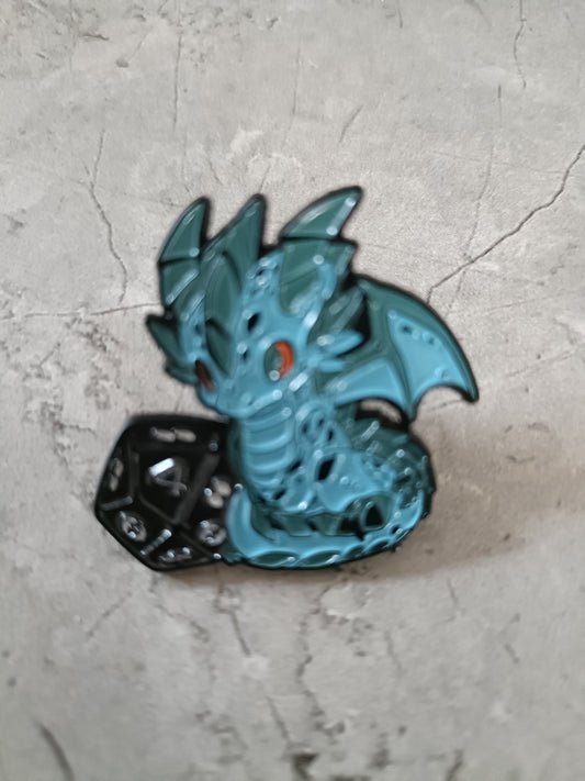 Blue Dragon Pin