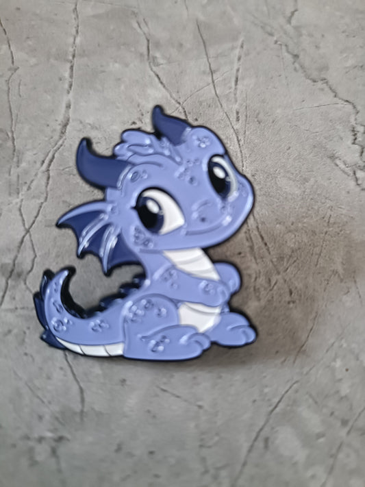 Cute Blue Dragon Pin
