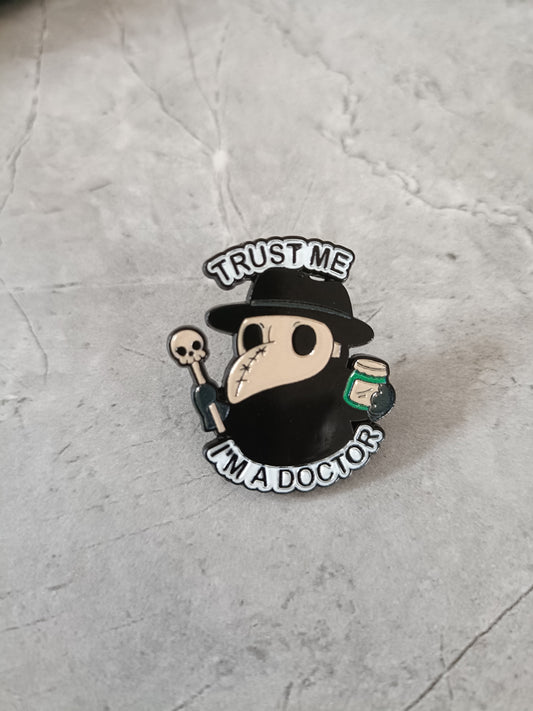 Plague Doctor Pin