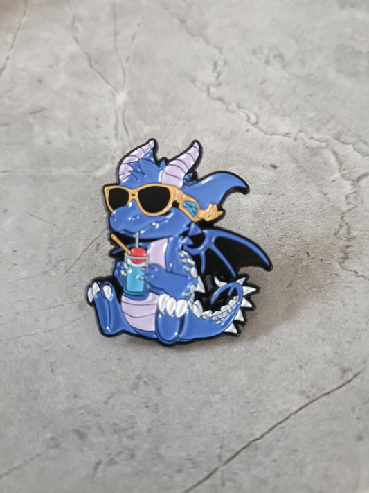 Holiday Dragon Pin