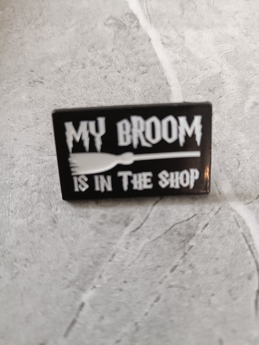 My Broom Pin