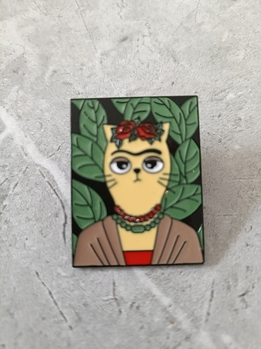 Smart Cat Pin