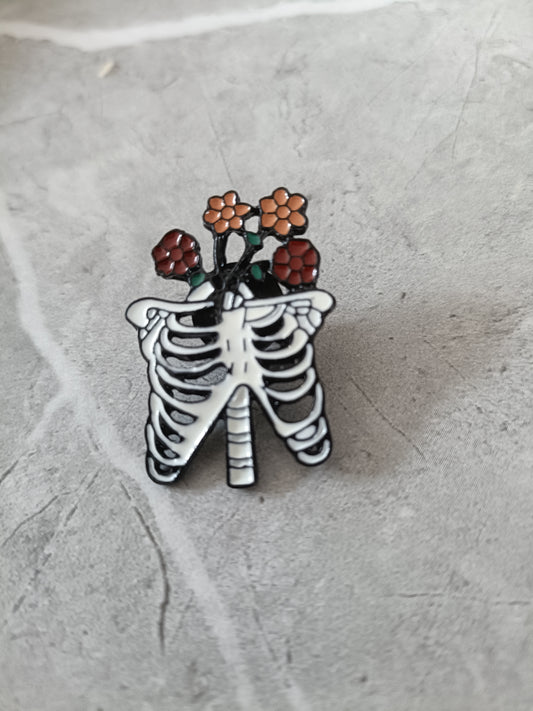 Rib Cage Pin