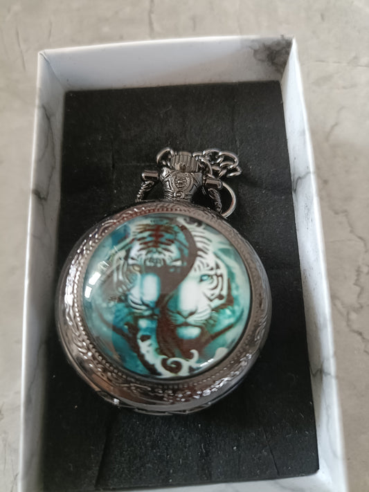 Tigers Pocket Watch