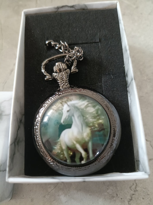 White Horse Pocket Watch
