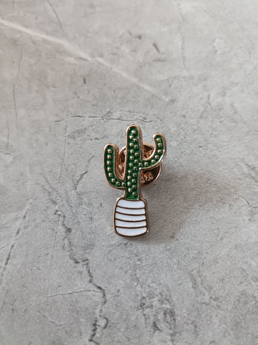 Potted Cactus Pin