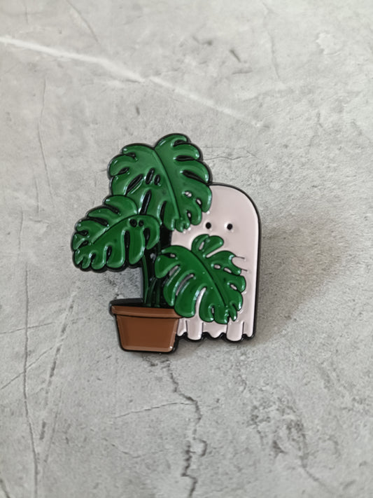 Cactus Ghost Pin