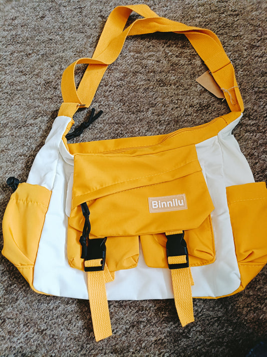 Yellow Biker Bag
