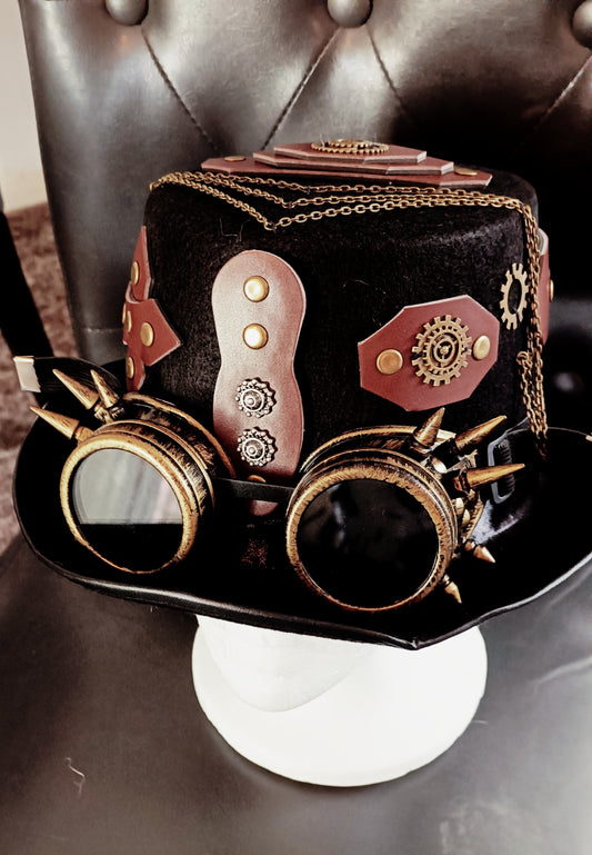 Black Steampunk Hat